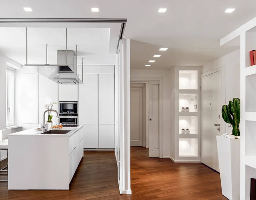 square plaster ceiling fixtures