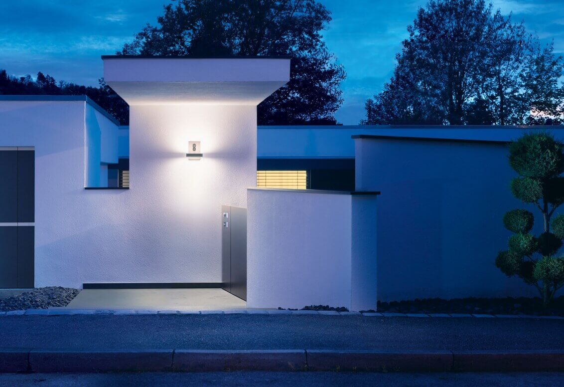 Lampa ścienna zewnętrzna led