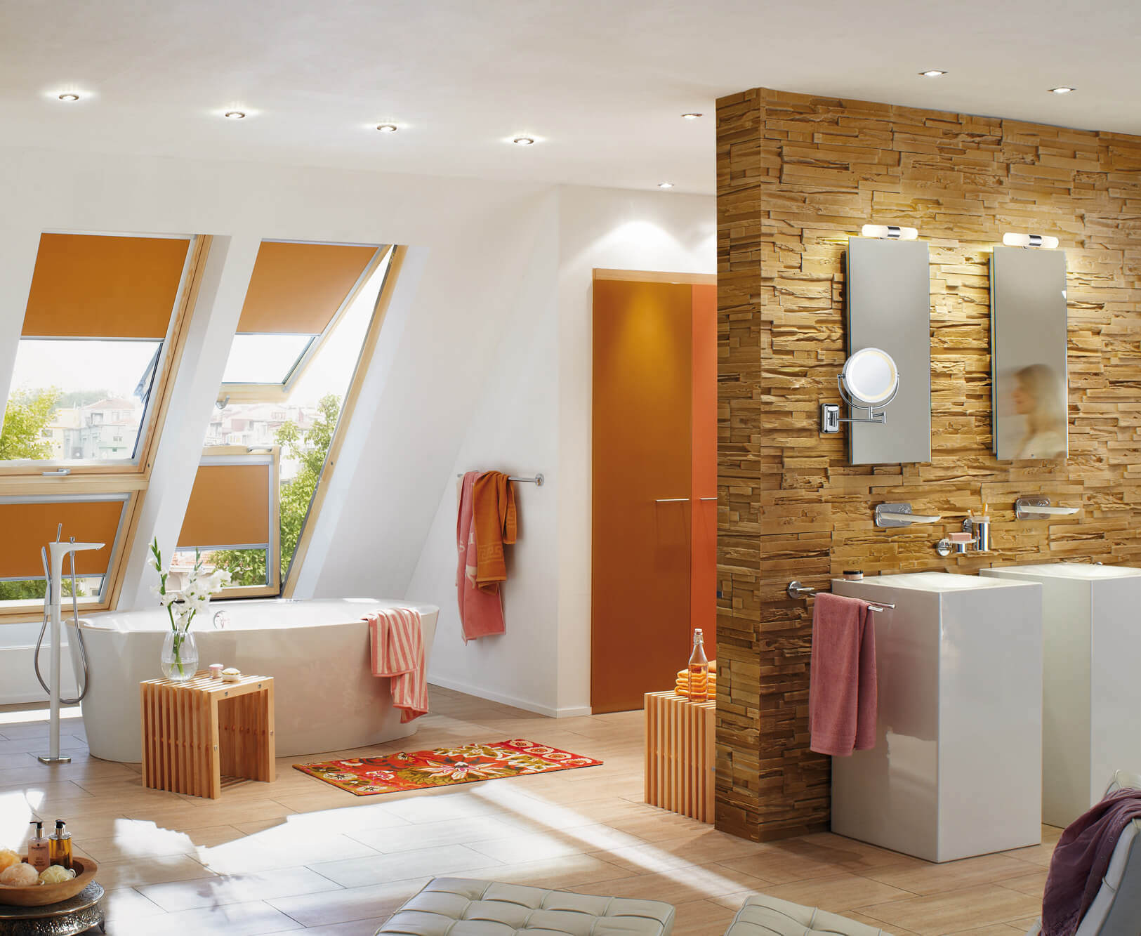 bathroom led lighting and mirrors