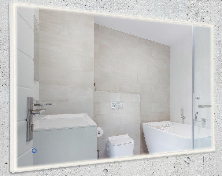 modern bathroom led mirror