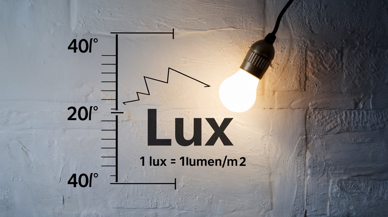 zamiana luxów na lumeny