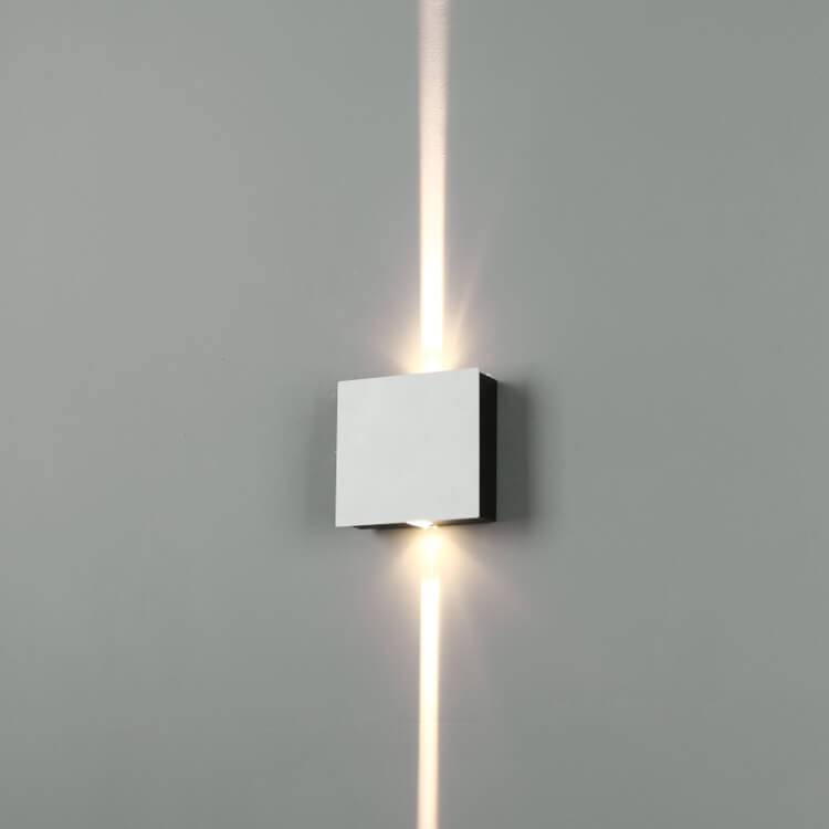 square wall led light up and down