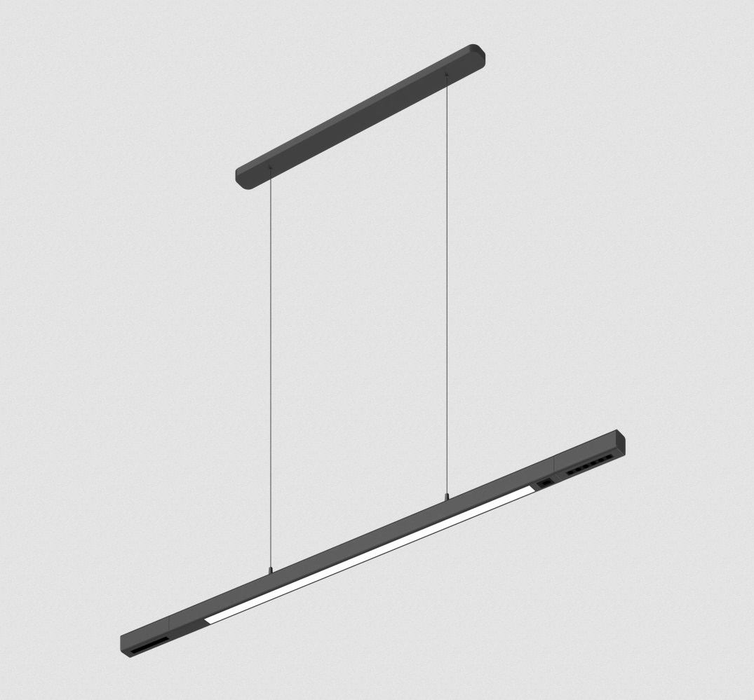 black pendant led lamp tuya