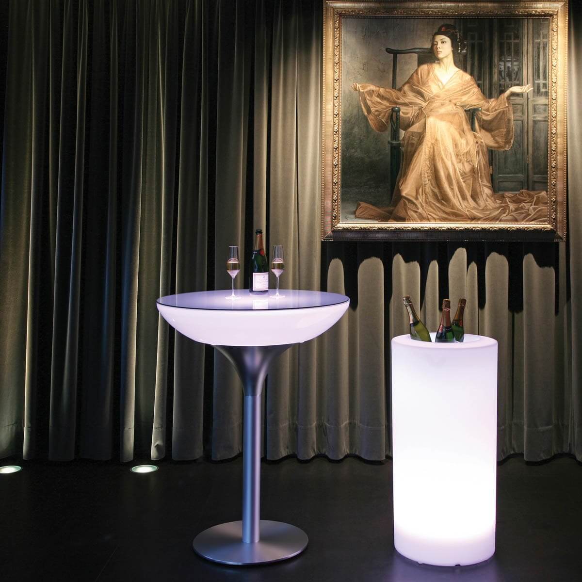 modern LED illuminated furniture