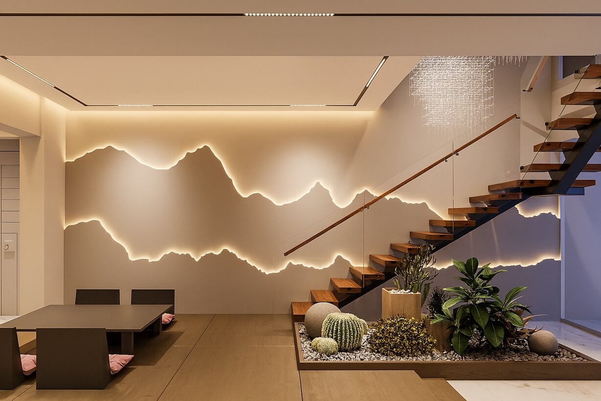 track light 22mm 48V in the dinning room
