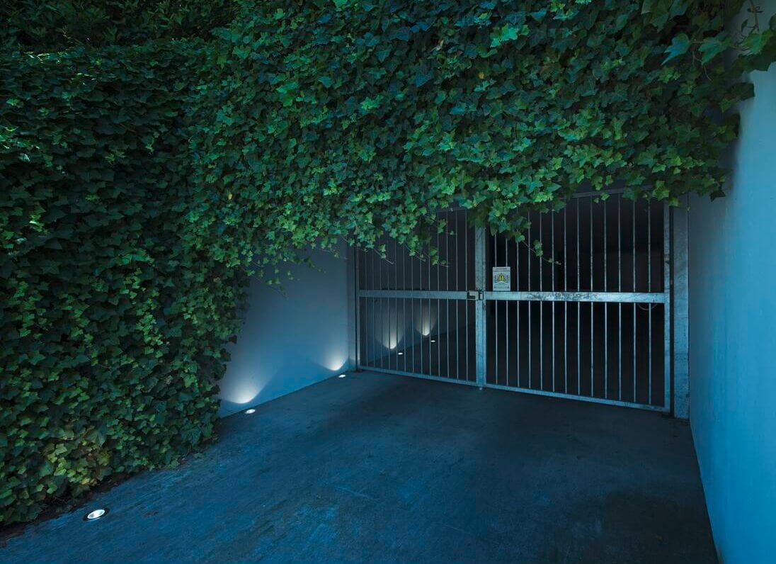 round LED ground fixture