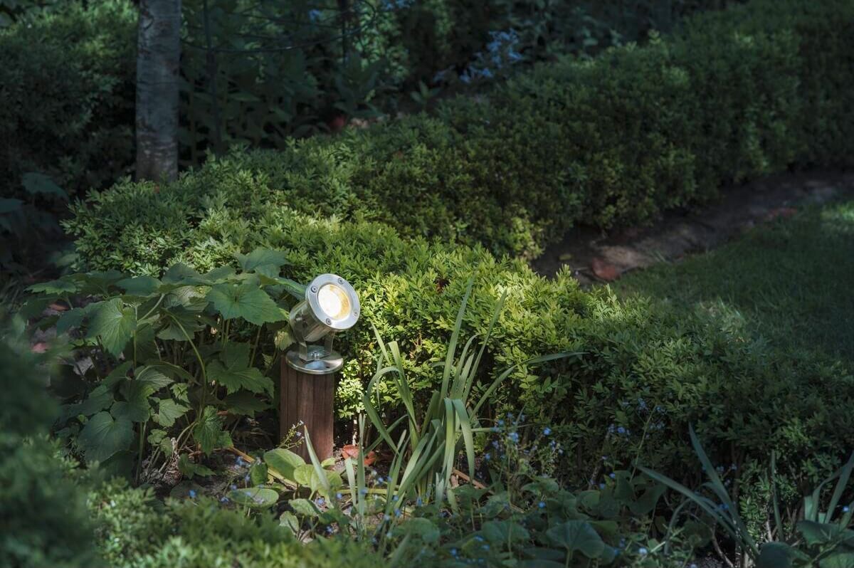 stainless steel outdoor spotlight