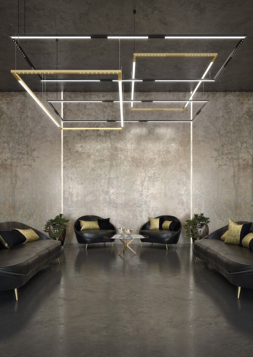 nowoczesne lampy wiszące do salonu