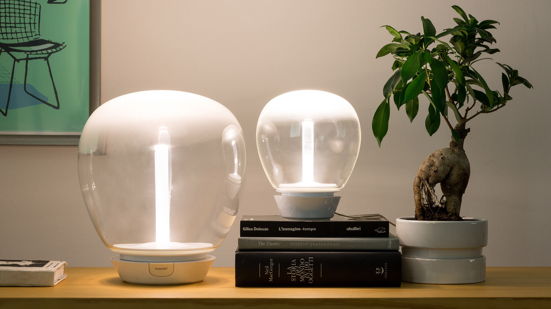 modern, designer LED table lamp