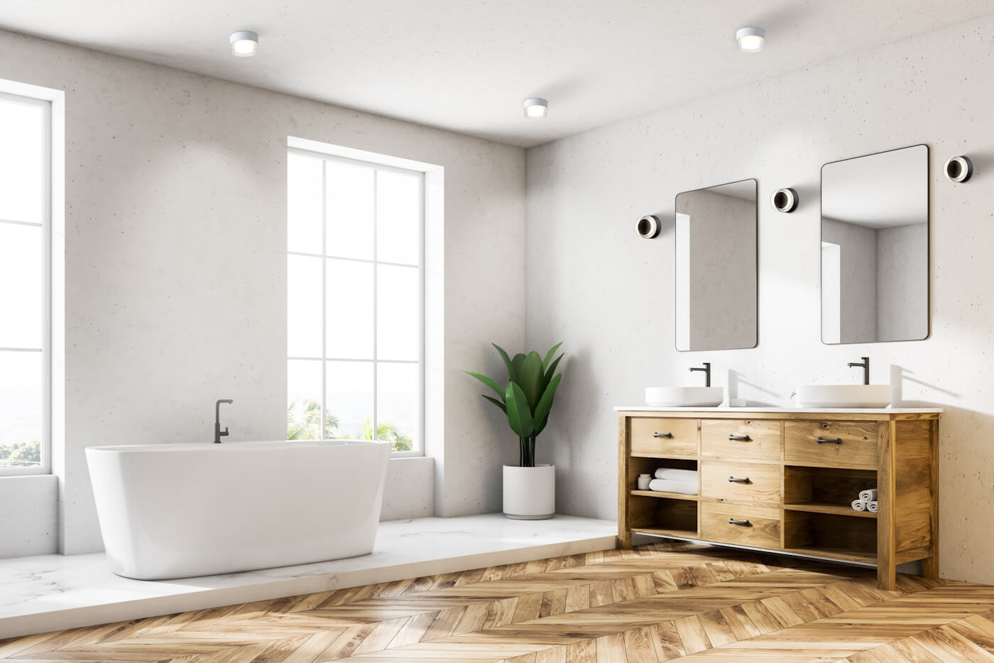 round glass ceiling lamps