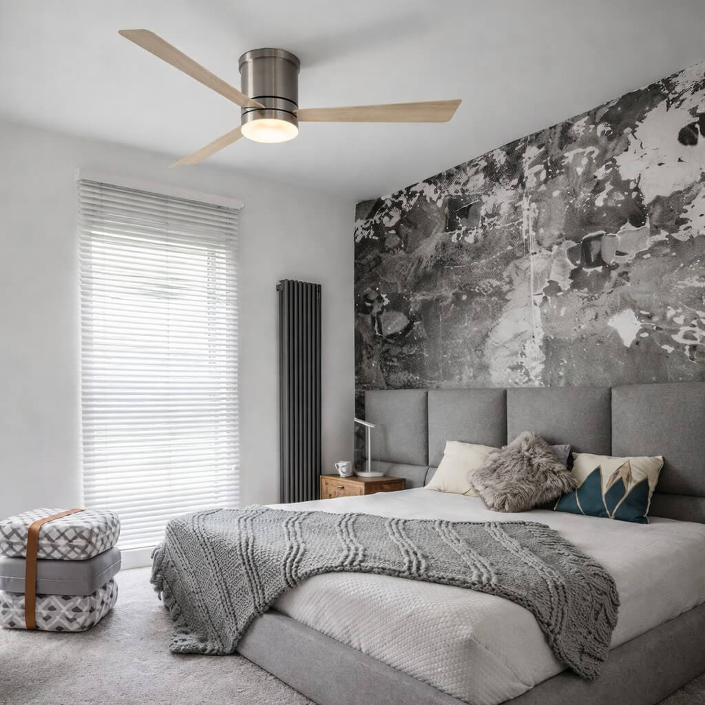 lamp ceiling fan for the bedroom