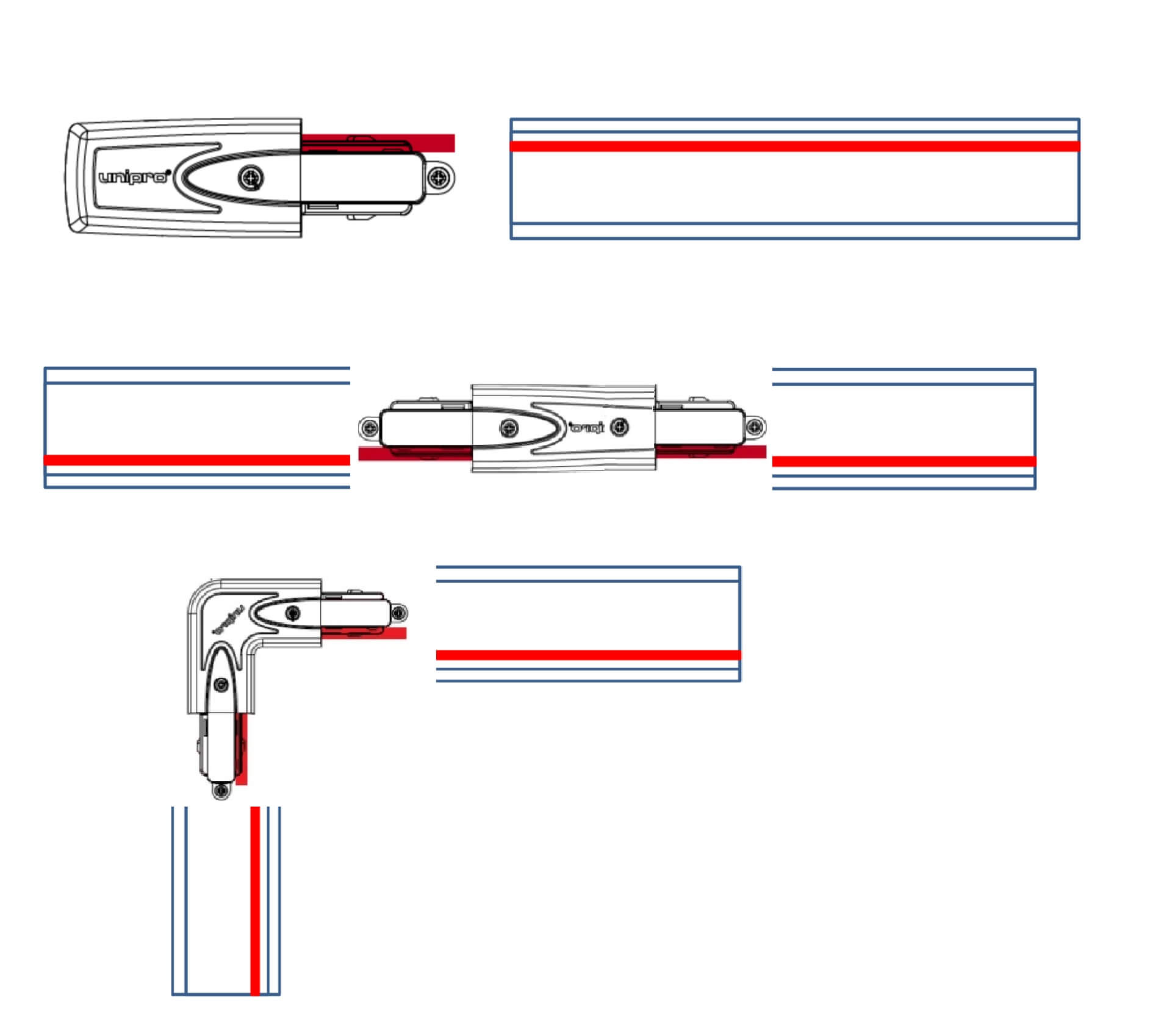 how to connect track lights