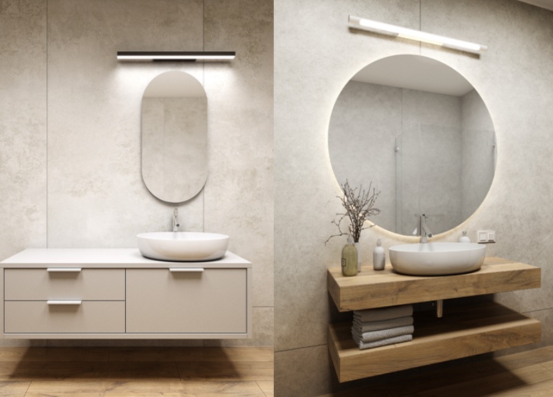 Bathroom wall lamps LED