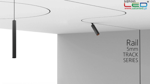 Oświetlenie przyszłości - system szyn magnetycznych 5mm Fivetrack