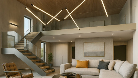 Lampy LED sufitowe wiszące &ndash; elegancja i oszczędność w jednym