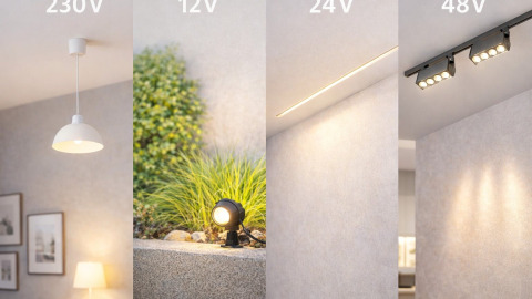 Napięcie w oświetleniu LED &ndash; 230V, 24V czy 48V? Kompletny poradnik