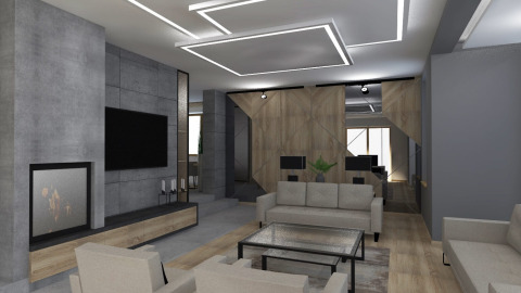 Built-in profiles - stylish linear lighting