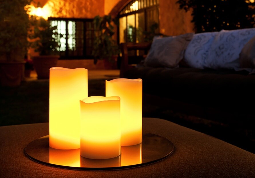 LED candles - safe and comfortable candles