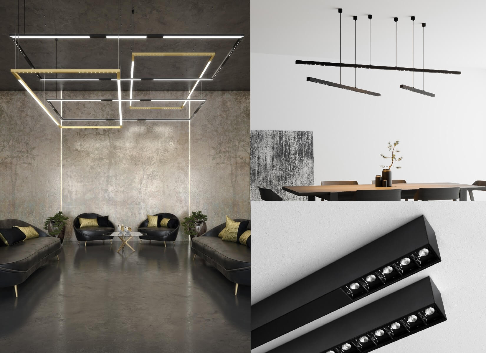 Designer LED lamps with elegant lenses