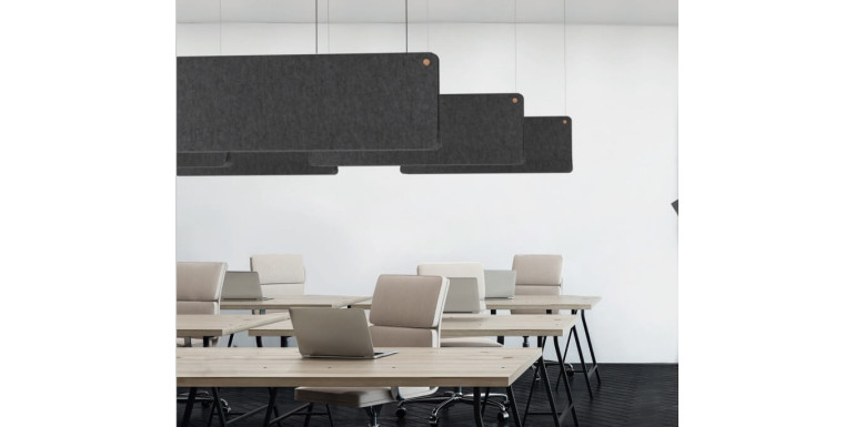 Sound-absorbing lamps - a solution for noisy rooms