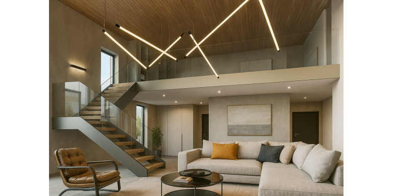 LED ceiling hanging lamps – elegance and savings in one