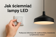 Jak ściemniać lampy LED? Poradnik eksperta